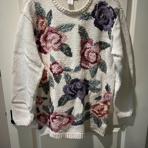 Beautiful Hand Knit Sweater by Chrysantheme